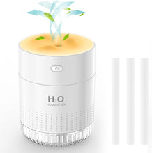 Load image into Gallery viewer, Portable Small Humidifier For Bedroom With Night Light Cool Mist Indoor Mini Small Air Humidifiers For Plants Travel Room Car Desk Office Home