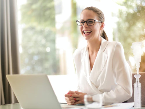 USB Cool Mist Humidifier-Portable Mini Air Humidifier for Bedroom Desk Car Travel Office Baby With Adjustable Length