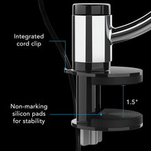 Load image into Gallery viewer, Clip Personal Air Circulator Fan with Multi-Surface Clip, Quiet Portable Fan for Office or Bedroom, 3 Speeds, Black