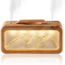 Load image into Gallery viewer, Humidifiers for Bedroom, 600ml Cool Mist Humidifier with Night Light, 23dB Quiet Operation, Mini Baby Humidifier,for Bedroom, Nursery, Office