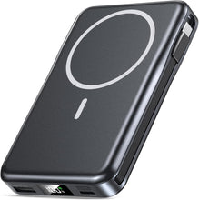 Load image into Gallery viewer, Portable Charger, 10000mAh Power Bank, 5 in 1 Portable Charger with Built in Cable