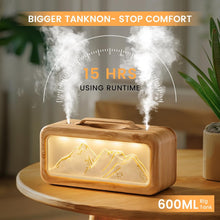 Load image into Gallery viewer, Humidifiers for Bedroom, 600ml Cool Mist Humidifier with Night Light, 23dB Quiet Operation, Mini Baby Humidifier,for Bedroom, Nursery, Office