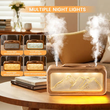 Load image into Gallery viewer, Humidifiers for Bedroom, 600ml Cool Mist Humidifier with Night Light, 23dB Quiet Operation, Mini Baby Humidifier,for Bedroom, Nursery, Office