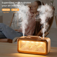 Load image into Gallery viewer, Humidifiers for Bedroom, 600ml Cool Mist Humidifier with Night Light, 23dB Quiet Operation, Mini Baby Humidifier,for Bedroom, Nursery, Office