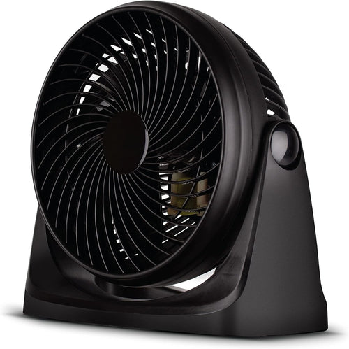7-Inch Portable Turbo Fan, 3-Speed Settings, Desktop Personal Cooling for Table with 90° Tilt Angle Fan Head